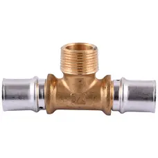 Трійник із зовнішньою різьбою прес APE ITALY AP 133 20х3/4″х20