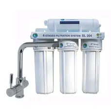 Система 4-х ступеневого очищення Bio+ systems SL204-NEW + GLLR-0888_Chrom_LAZER_D40