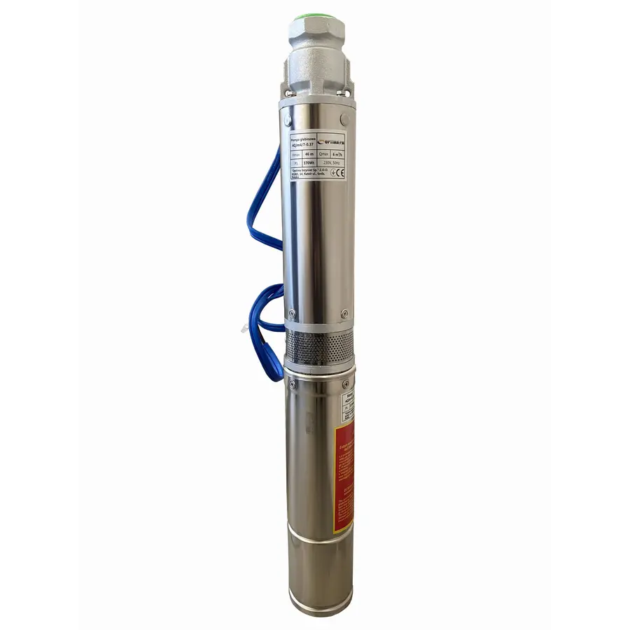 Насос свердловиний з підвищеною стійкістю до піску OPTIMA PM 4QJm4/ 7 0,37 кВт 50м + 1,5 м кабель