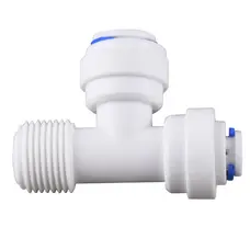 Тройник Quick fitting 3/8 "(наружная резьба) х3 / 8" х1 / 4 "ST004G