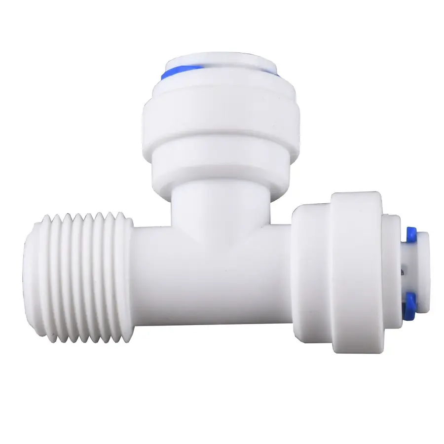 Тройник Quick fitting 3/8 "(наружная резьба) х3 / 8" х1 / 4 "ST004G