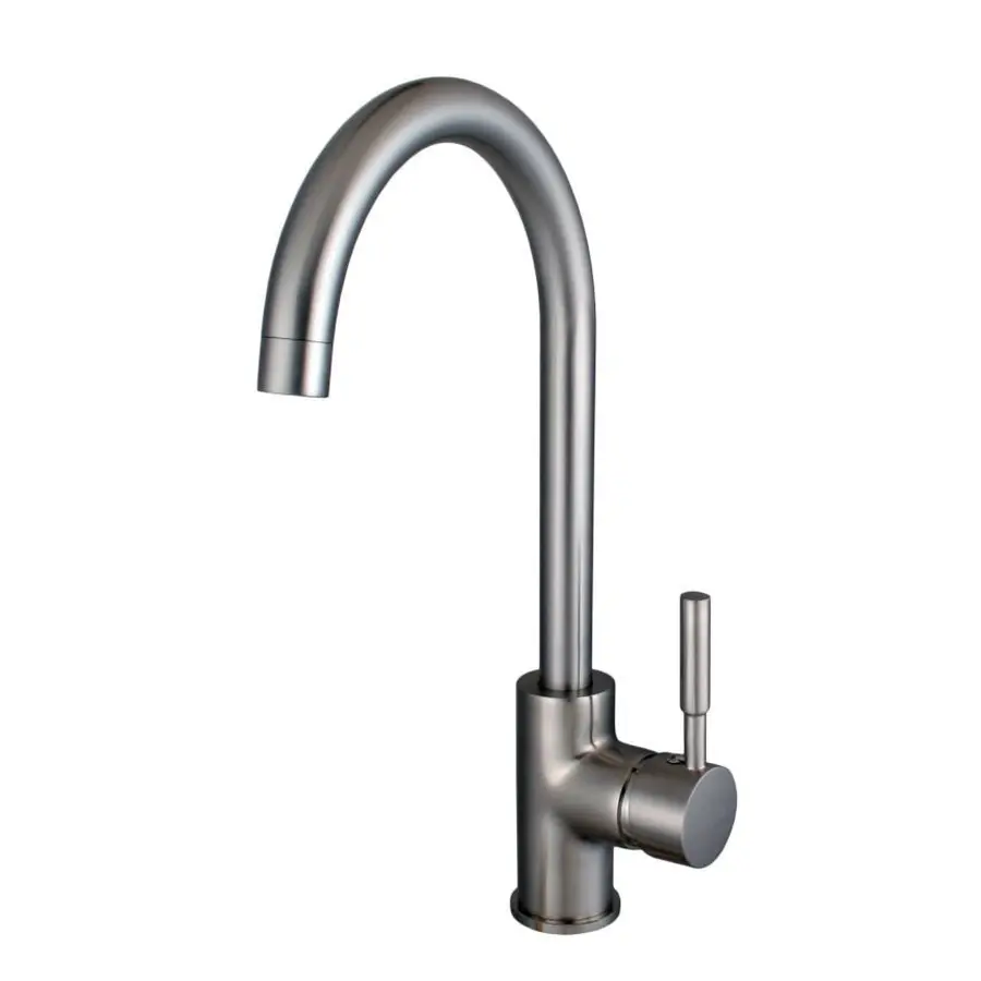 Смеситель для кухни Globus Lux LAZER GLLR-0203S-8 STSTEEL