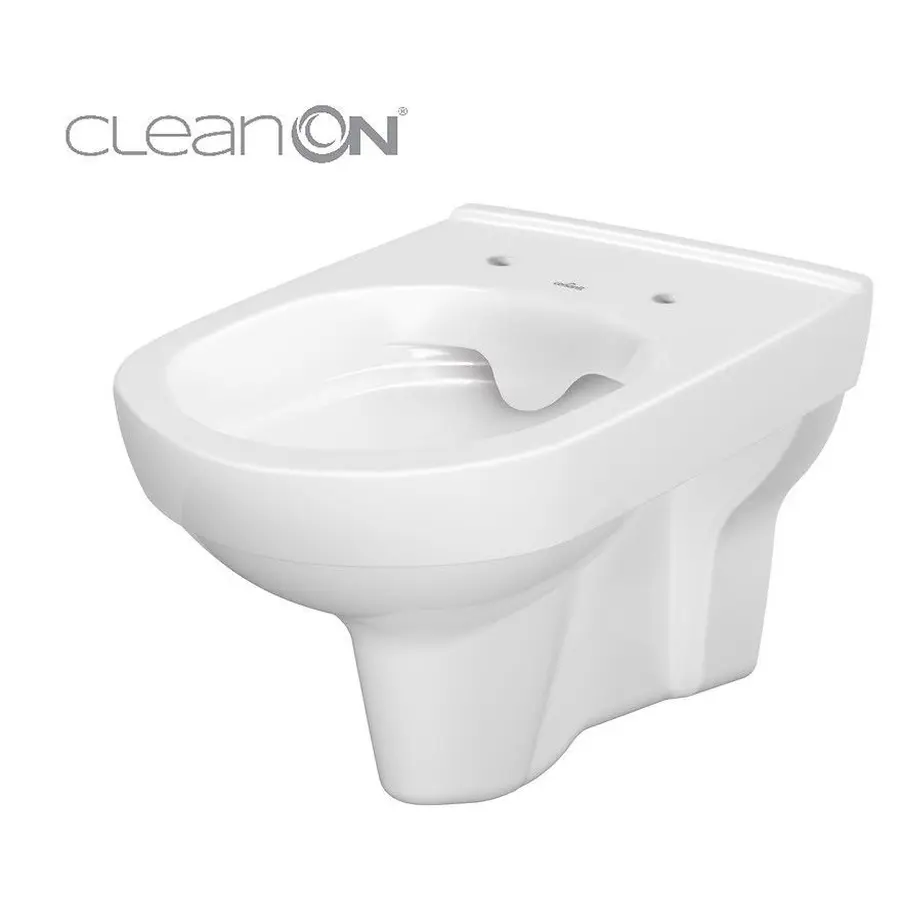 Унітаз CET Cersanit 794 CITY NEW CLEAN ON підвісний з кришкою дюропласт ліфт SLIM