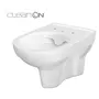 Унітаз CET Cersanit 794 CITY NEW CLEAN ON підвісний з кришкою дюропласт ліфт SLIM