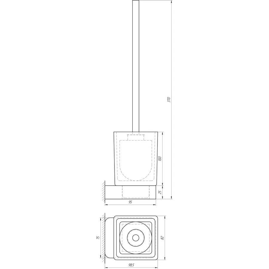 Йоржик підлоговий TOPAZ TKB 8329