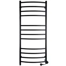 Рушникосушарка UNIO LDE ER 1200-500-12 BLK Драбинка Дуга Еліт електро чорна