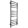 Полотенцесушитель UNIO LDE ER 1200-500-12 BLK Лесенка Дуга Элит электро черная