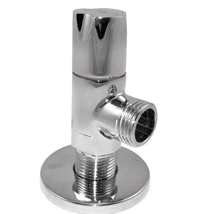 Кран напівобертовий кутовий SOLOMON 1/2″х1/2″ 9081