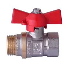 Кран шаровой прямой WATER VALVE 1 "ЗВ КБ NV-V Q002