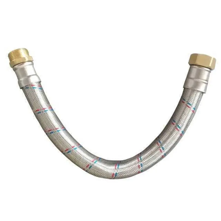 Шланг антивибрационный прямой SOLOMON 1 "ЗВ 0,6м. HS3001 S