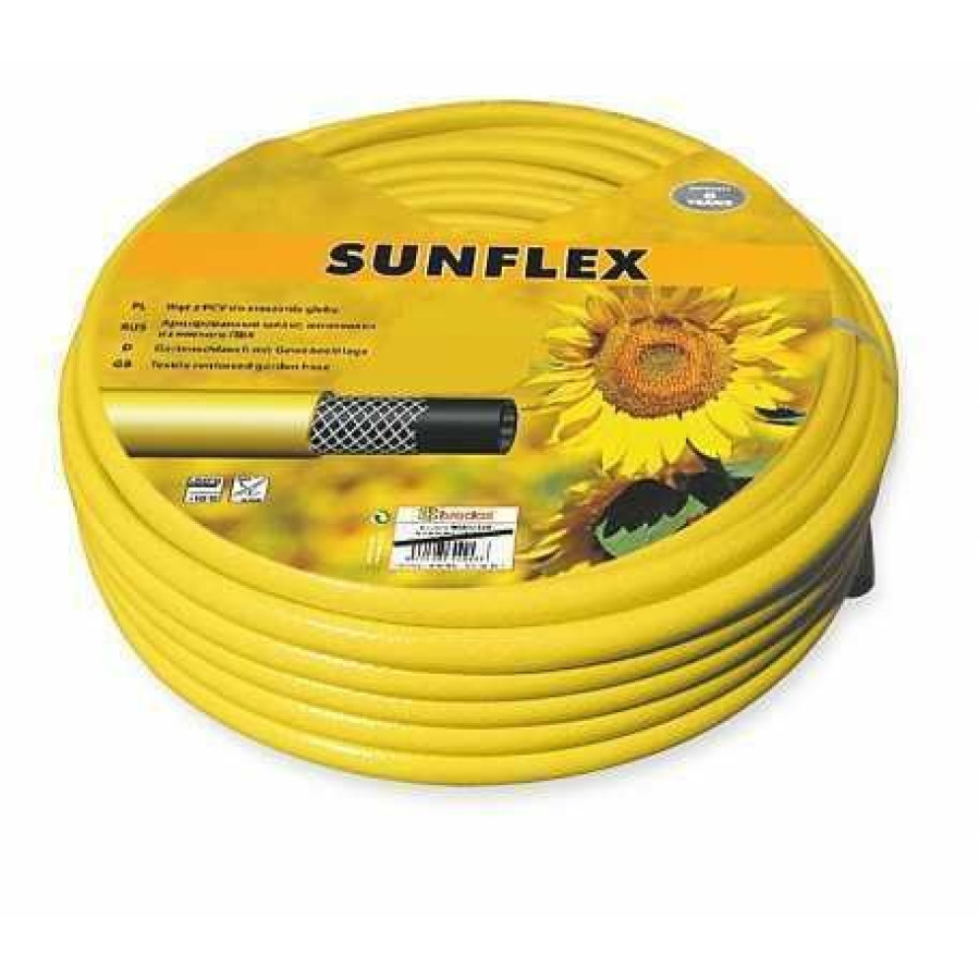 Шланг для поливу SUNFLEX 3/4" - 50м Bradas Польща жовтий WMS3/450