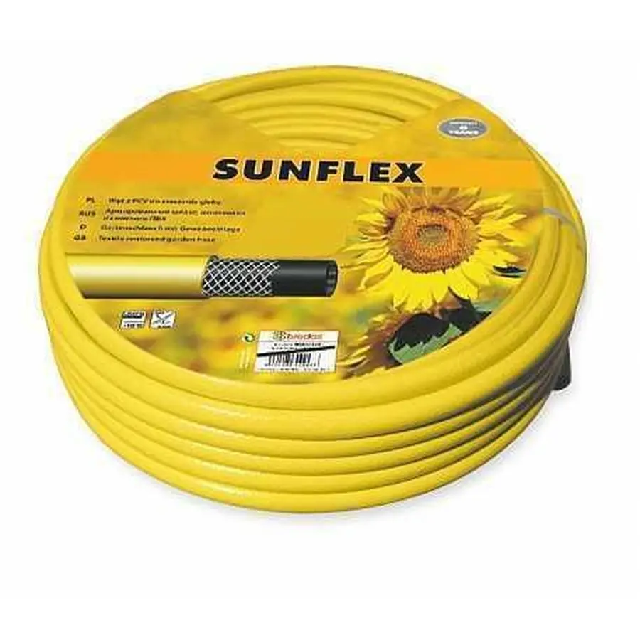 Шланг для поливу SUNFLEX 3/4" - 50м Bradas Польща жовтий WMS3/450