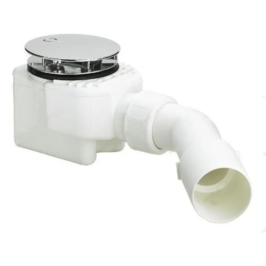 Сифон для душ кабiни VIEGA Ø85 пластик з метал. решіткою 208615