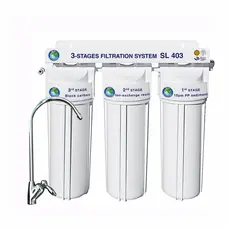 Система 3-х ступенчатого очистки Bio + systems (очистка + смягчения) SL403-NEW + монокран