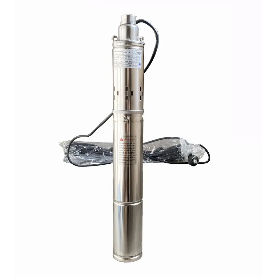 Насос свердловинний шнековий VOLKS pumpe 3QGD 1,5-70-0,37кВт 3 дюйма + кабель 15м