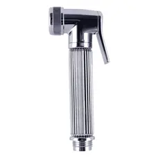 Душевая гигиеническая стоп-лейка Globus Lux S-177B Металл-Пласт. Хромированная, в коробке