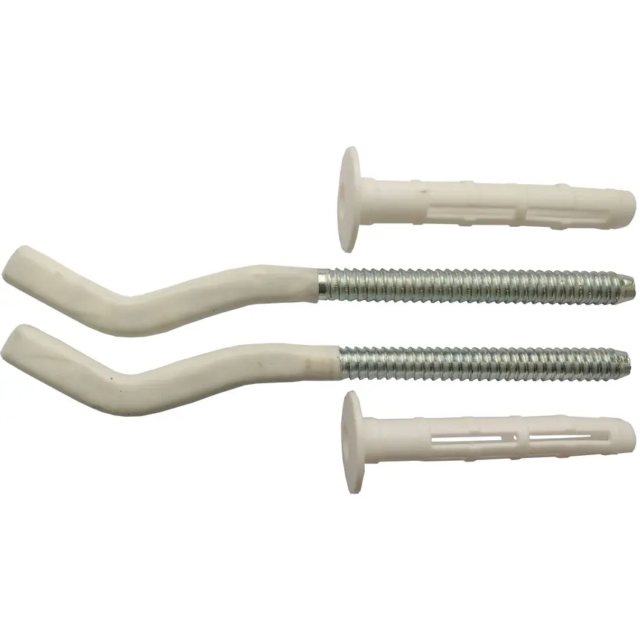 Комплект кронштейнів радіатора CRISTAL NR-1015 штирьковий прорезинений з дюбелем Ø9х170мм (пар.4од.)