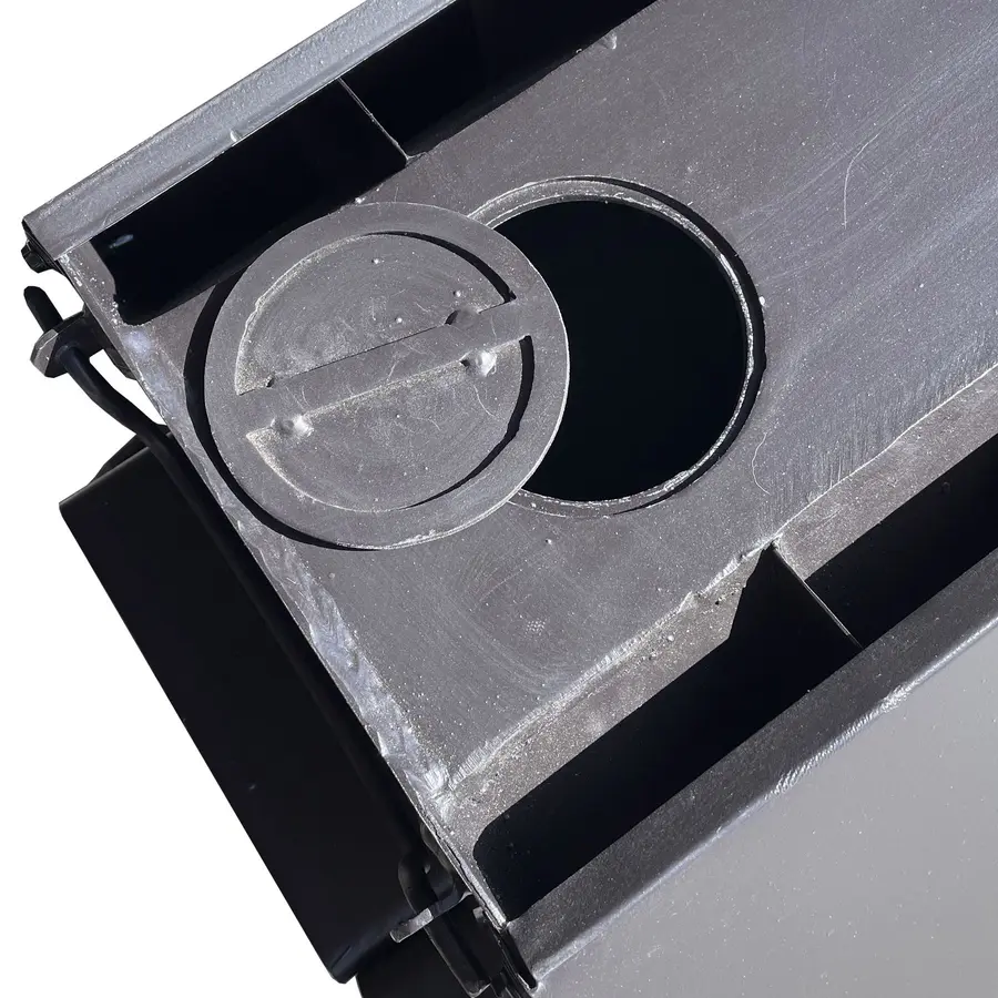 Піч калориферна UNIO ″Булерьян-1″ 4-10 кВт з варильною поверхнею