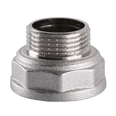 Перехідник редукційний нікельований 1 1/4″ВР х 1″ЗР штампований А0605А(нк) VA Перехідник редукційний нікельований 1 1/4″ВР х 1″ЗР штампований А0605А(нк) VA