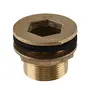 Врізання в бак Ø40 латунне 1 1/4″ЗР ливарне 1714Б