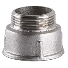 Перехідник редукційний нікельований 1 1/2″ВР х 1 1/4″ЗР штампований А0618А(нк) VA Перехідник редукційний нікельований 1 1/2″ВР х 1 1/4″ЗР штампований А0618А(нк) VA