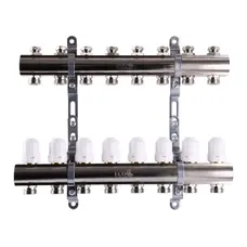 Колектор з регуляторами та кріпленням ECO 001С 1″x8