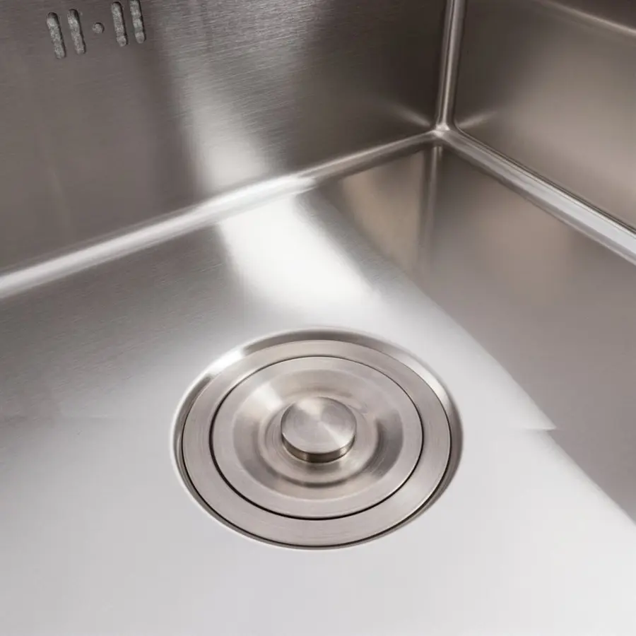 Кухонна мийка CM 50*50 прихована нержавійка VALESO Handmade (змішувач в комплекті)