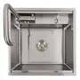 Кухонна мийка CM 50*50 прихована нержавійка VALESO Handmade (змішувач в комплекті)