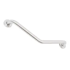 Поручень вигнутий 500 мм для ванної кімнати Valeso NES-T446 Поручень вигнутий 500 мм для ванної кімнати Valeso NES-T446