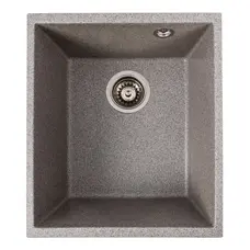 Гранитная мойка для кухни VALESO ROXY 3744 матовая Серая