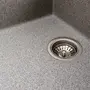 Кухонна мийка гранітна матова 7050 CASCADA VALESO Сірий
