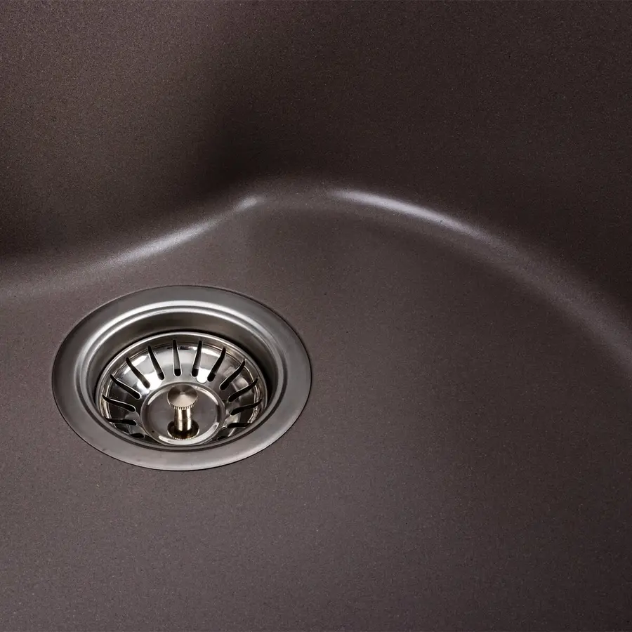 Гранітна мийка для кухні VALESO 480 TURAS матова Дюна