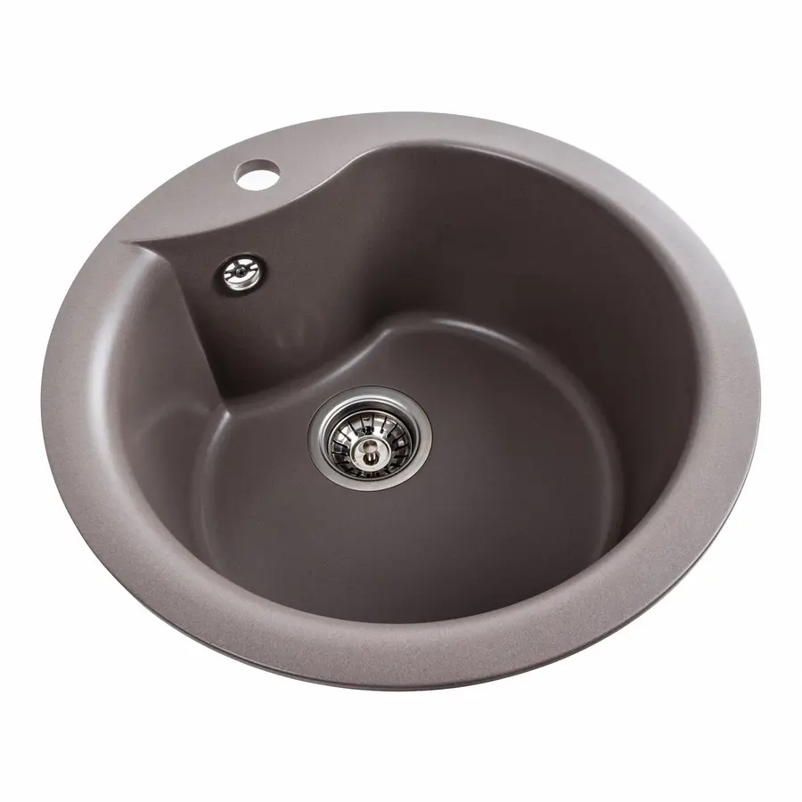 Гранітна мийка для кухні VALESO 480 TURAS матова Дюна