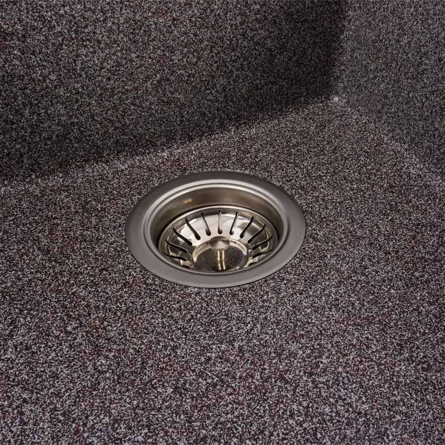 Гранитная мойка для кухни VALESO ROXY 3744 матовая Микс