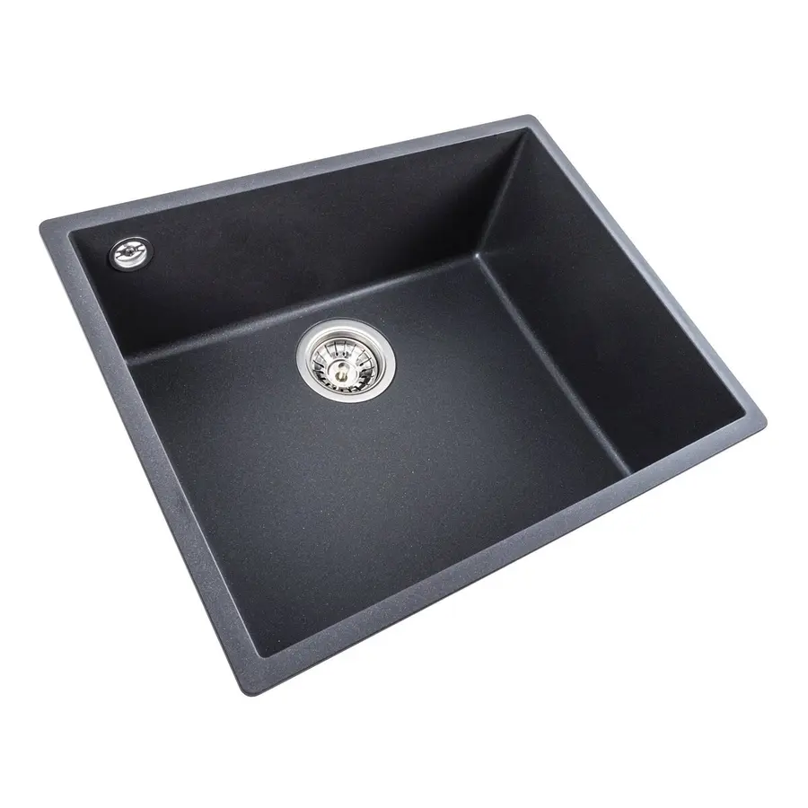 Гранитная мойка для кухни VALESO OASIS 5444 матовая Морион