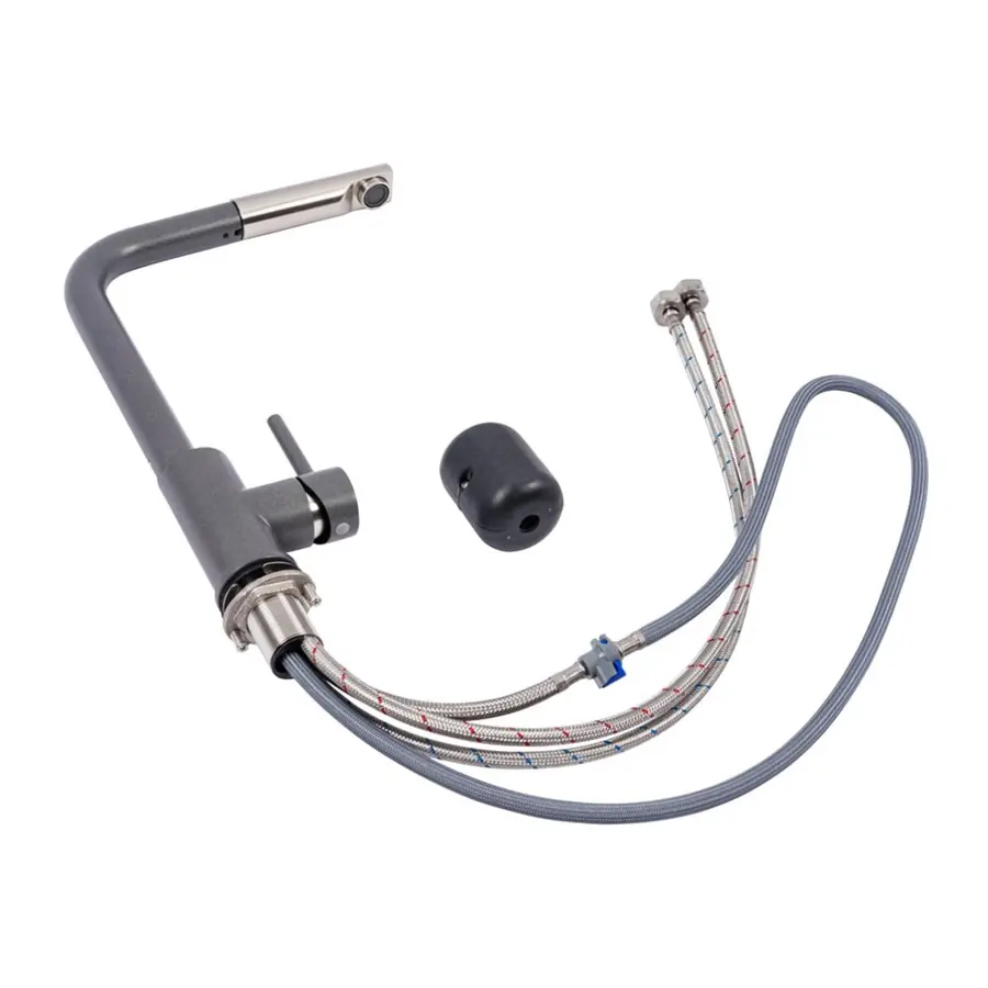 Q411B змішувач кухонний VALESO МОРІОН (з висувною лійкою)