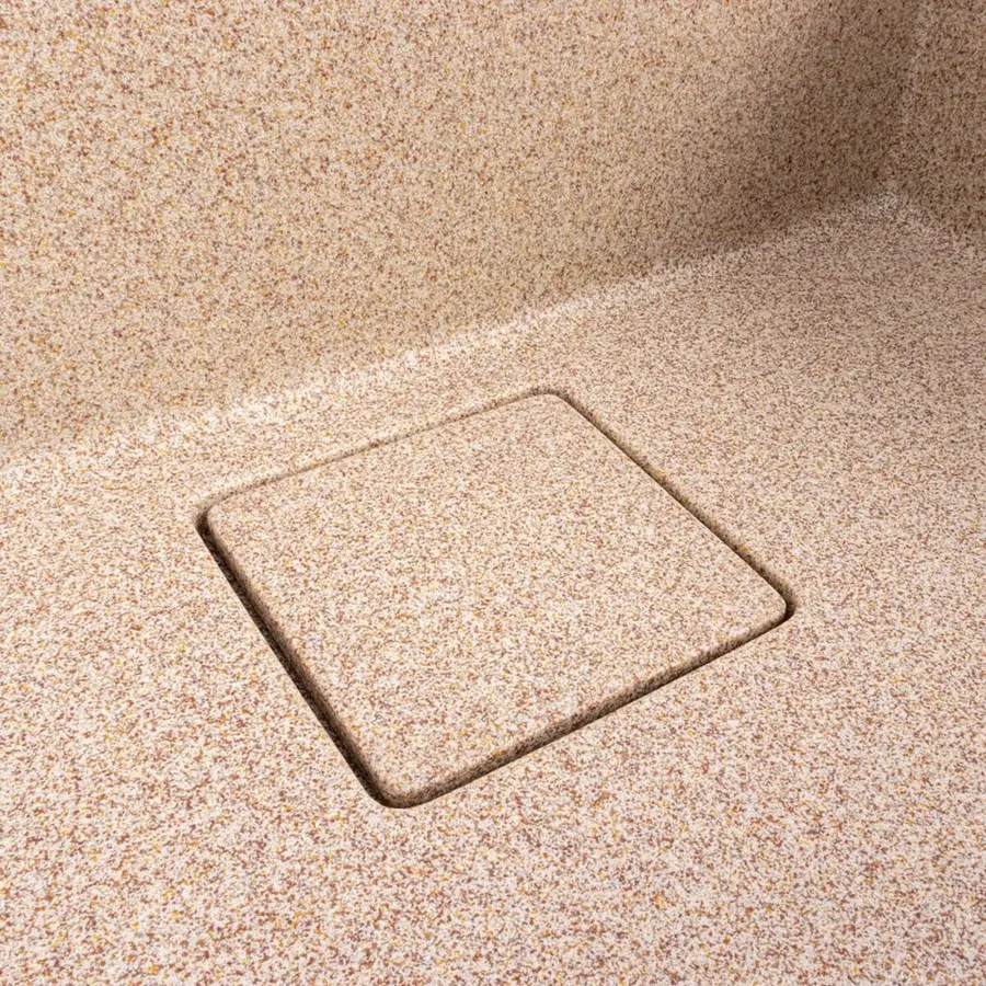 Кухонная мойка гранитная VALESO 6050 SHERLIT (карамель)