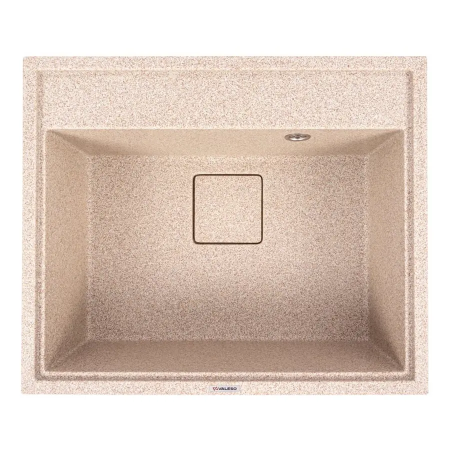 Кухонная мойка гранитная VALESO 6050 SHERLIT (карамель)