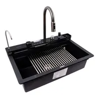 Гранітна мийка VALESO EVANORA 7546 матова Карбон