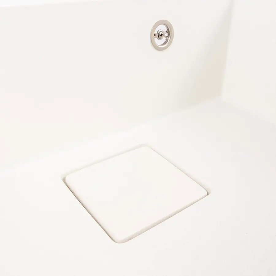 Гранитная мойка для кухни VALESO SHERLIT 6050 матовая Белоснежная