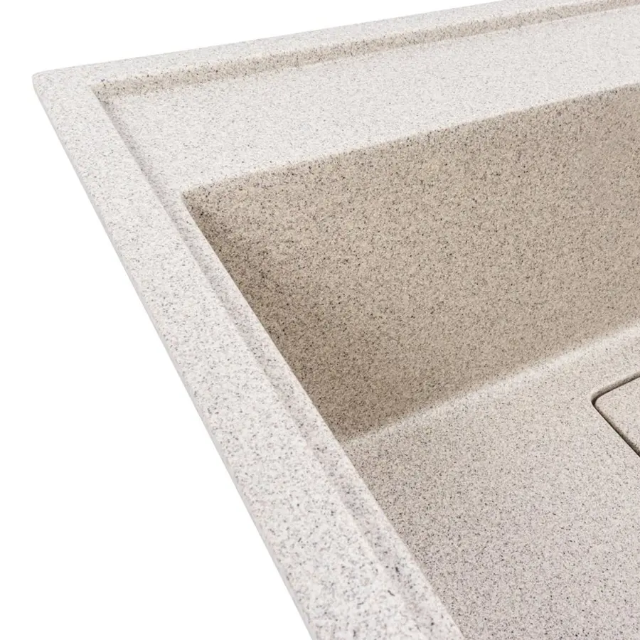 Гранітна мийка VALESO SHERLIT 6050 матова Чорна