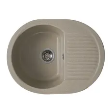 Гранітна мийка для кухні Platinum 6247 BORA глянець Сафарі