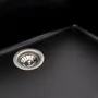 Гранитная мойка для кухни Platinum 7945 Paruana матовая Черная