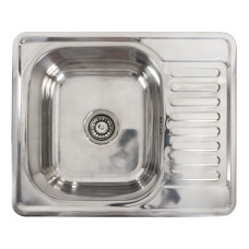 Кухонна мийка з нержавіючої сталі Platinum 5848 ПОЛІРОВКА (0,8/180 мм)