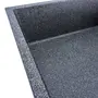 Гранітна мийка для кухні Platinum 8650 DIAMOND матова (графіт)