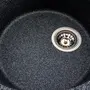 Гранітна мийка для кухні Platinum 5847 ONYX матова (графіт)