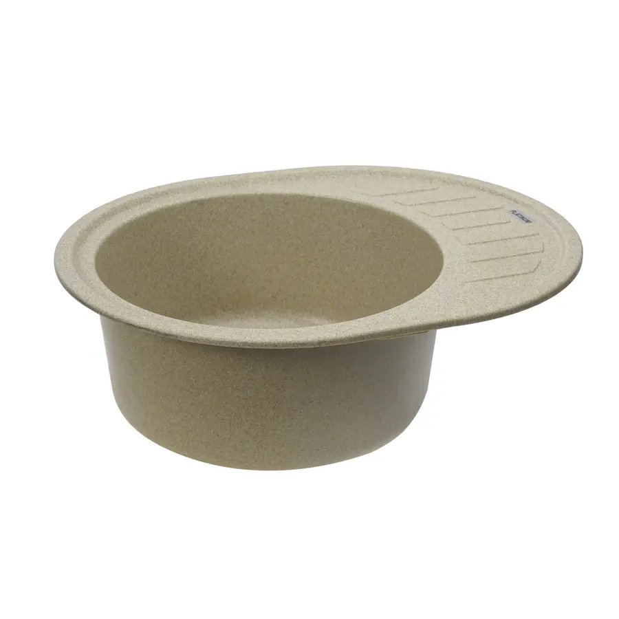 Гранітна мийка для кухні Platinum 6250 SOUL матова Беж