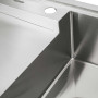 Кухонна мийка Platinum Handmade 820х450х230 R (з кріпленням)