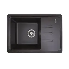 Гранітна мийка для кухні Platinum 6243 LIANA матова Шоколад