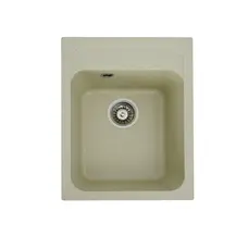 Гранітна мийка для кухні Platinum 4050 RUBY глянець Пісок